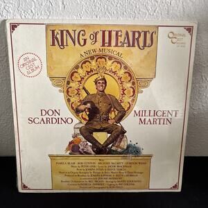 Sealed VINYL RECORD KING OF HEARTS AN ORIGINAL CAST ALBUM ORIGINAL CAST OC-8028